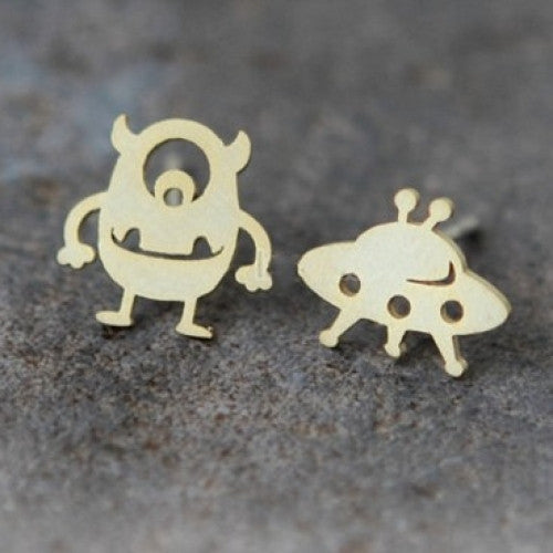 UFO Stud Earrings For Women