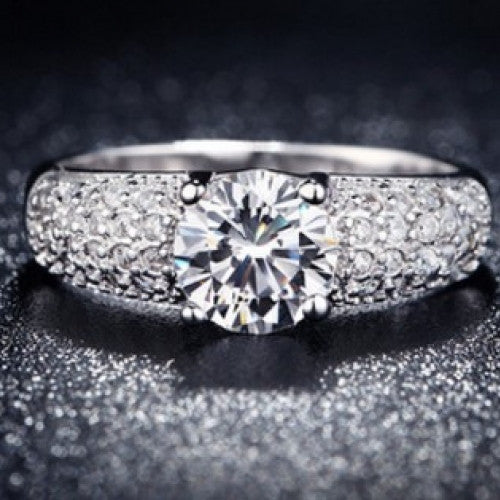 Bijoux Zirconia Vintage Accessories Engagement For Women